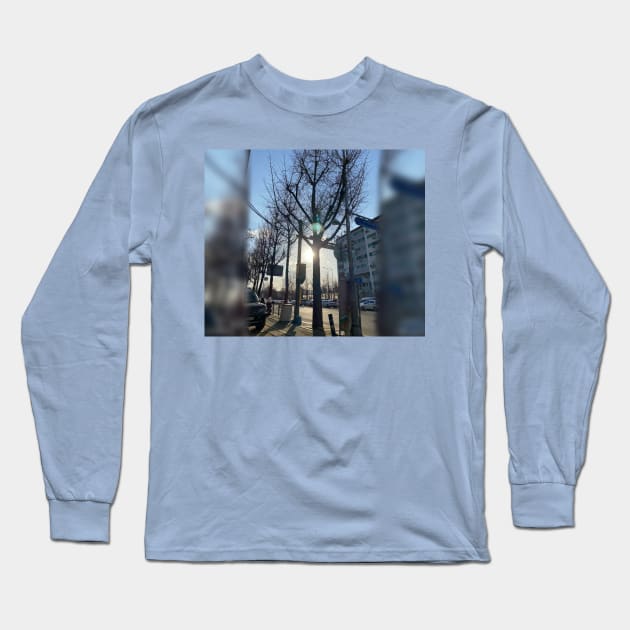 Seoul city Long Sleeve T-Shirt by daghlashassan